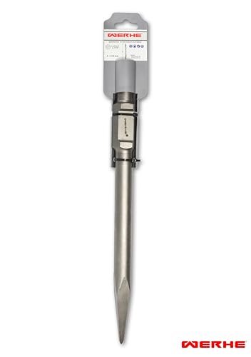 WERHE Profi SDS HEX Spitzmeißel Schaft zeigte Meißel für Abbruchhammer 30 x 410 mm Stahl - Image 10