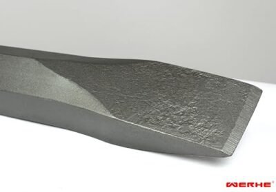 WERHE ® Profi HEX28 Spatmeißel 35 x 400 mm Sechskant-Aufnahme 28 mm für Abbruchhammer Flach Spat Meißel Meissel - Image 10